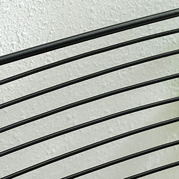 Metal Modern Style Side Chair Ladder Back Chair for Patio Use