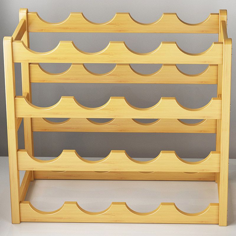 COMPTOPER MODIFICATION Rack à vin massif en bois massif Bouteille à vin pour le salon