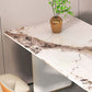 Free Form Modern Dining Table White Tone Fixed Table with Sintered Stone Clearhalo ' dining_table' 'Dining Tables & Seating' 'Dining Tables' 'furn' 'furn_dining_table' 'Furniture' 'furniture_dining_table' 'Kitchen & Dining Furniture' 'kitchen&dining_furn' 'kitchen' 'kitchen_dining_table' 1200x1200_b021095c-54d1-401d-a6d4-317a42ed4342