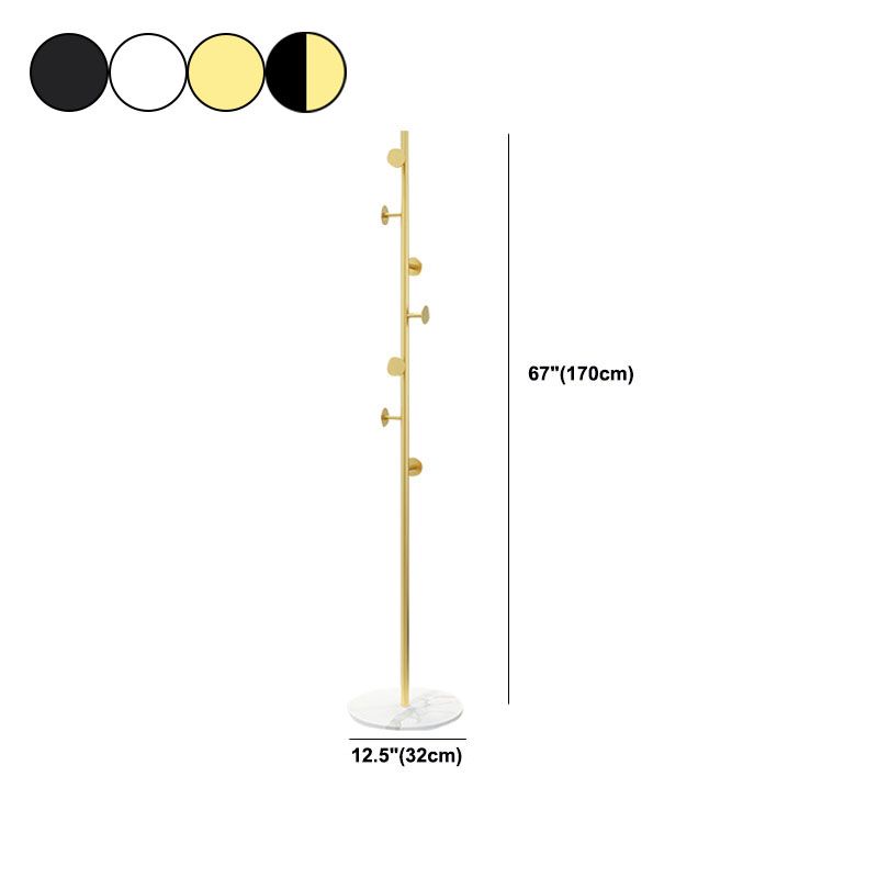 Gorgeous Metal Coat Rack Designer Marble Bottom Coat Rack With Coat Hooks Clearhalo 'Entry & Mudroom Furniture' 'furn' 'furn_hall_tree_coat_racks' 'Furniture' 'Hall Trees & Coat Racks' 'hall_tree_coat_racks' 1200x1200_b021d8dd-447e-4fcc-874a-01990f964e7f