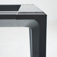 Grey Sintered Stone Top Dining Table Rectangle Table with Metal Base and 4 Legs Clearhalo ' dining_table' 'Dining Tables & Seating' 'Dining Tables' 'Furniture' 'furniture_dining_table' 'Kitchen & Dining Furniture' 'kitchen&dining_furn' 'kitchen' 'kitchen_dining_table' 1200x1200_b022ddc2-ef4c-4dc6-98e1-51e6185126c7