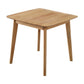 Square Wood Color Dining Table Industrial Solid Rubberwood 4 Legs Table for Dining Room Clearhalo ' dining_table' 'Dining Tables & Seating' 'Dining Tables' 'furn' 'furn_dining_table' 'Furniture' 'furniture_dining_table' 'Kitchen & Dining Furniture' 'kitchen&dining_furn' 'kitchen' 'kitchen_dining_table' 1200x1200_b0272e59-9be4-4a7e-b74f-a506bd8eb9f3