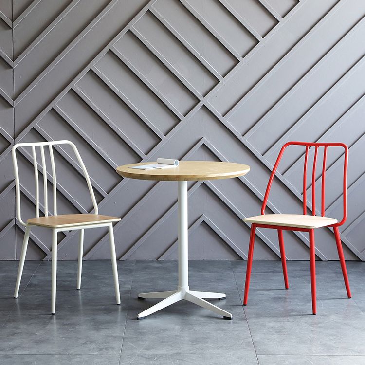 Contemporary Chairs Dining Armless Chair with Metal Legs for Kitchen Clearhalo ' kitchen&dining_furn' 'Dining Chairs' 'Dining Tables & Seating' 'dining_chair' 'furn' 'furn_dining_chair' 'Furniture' 'furniture_dining_chair' 'Kitchen & Dining Furniture' 'kitchen' 1200x1200_b02bad45-52c1-48b3-8866-202ba8839ea2