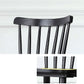 Contemporary Slat Back Stacking Chair Solid Wood Side Chair for Home