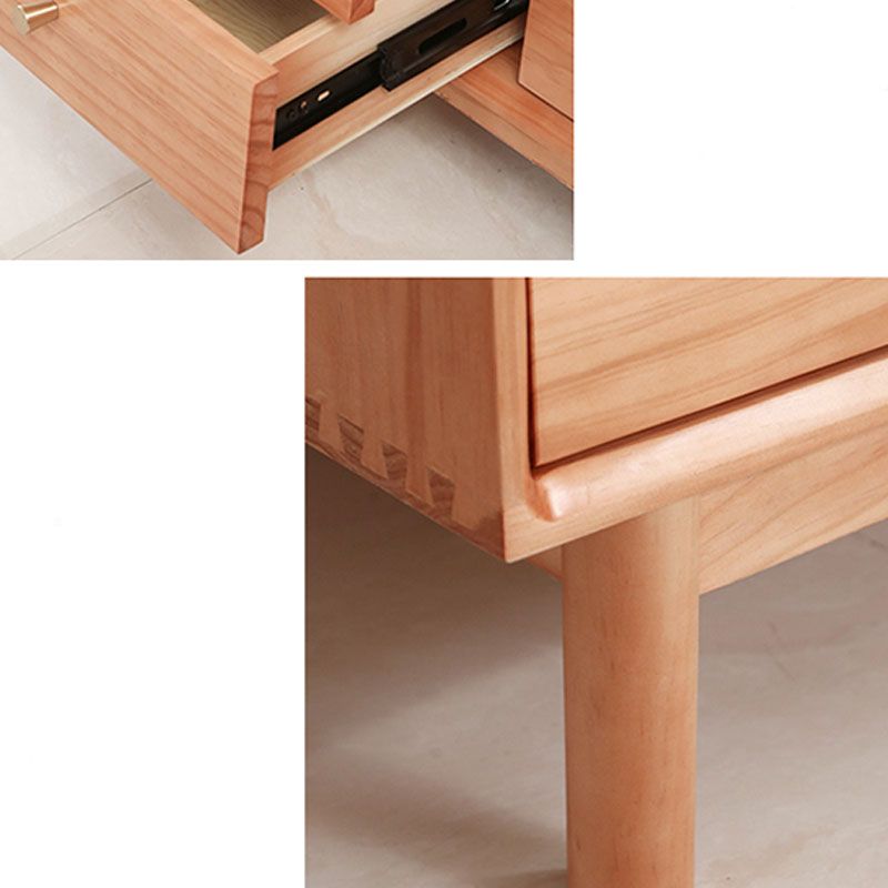 Kleiderbahngarderobe Schrank Massivholz moderne Garderobe Armoire