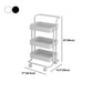 Open Industrial Etagere Bookshelf Steel Frame Plastic Shelf Bookshelf with Caster Wheels Clearhalo 'Bookcases' 'furn' 'furn_bookcases' 'Furniture' 'furniture_bookcases' 'Office Furniture' 1200x1200_b032fe4d-a536-46e2-bca4-3a690c2831e9