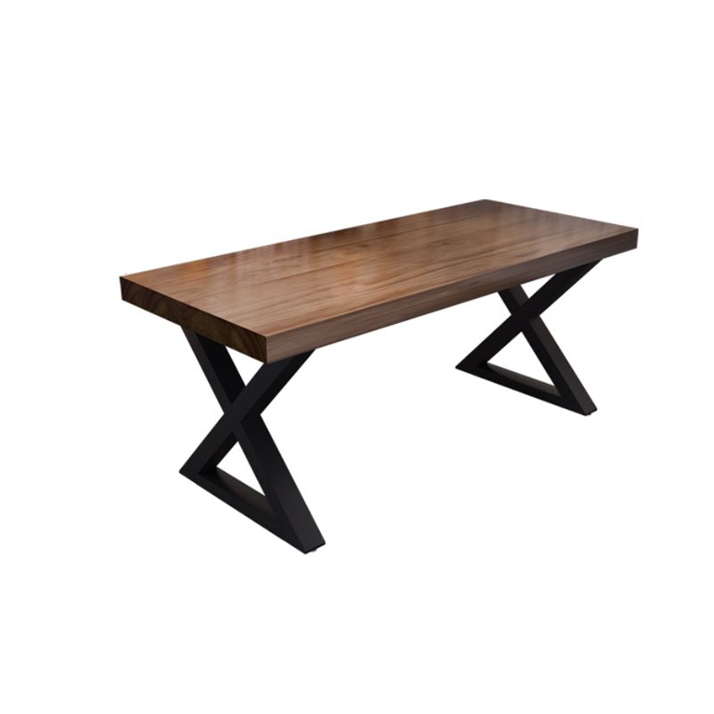 Industrial 1/4/5 Pieces Dining Set Rectangle Pine Wood Dining Table for Dining Room