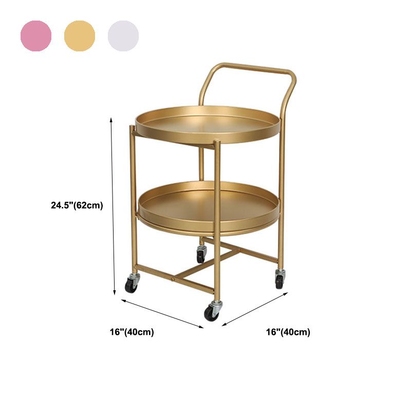 Tavolino laterale di metà secolo largo 15,75 pollici