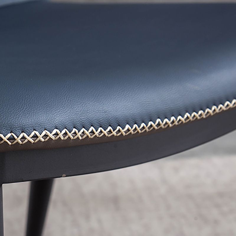 Modern Style Faux Leather Side Chair Wingback Arm Chair for Dining Room Clearhalo 'Dining Chairs' 'Dining Tables & Seating' 'dining_chair' 'furn' 'furn_dining_chair' 'Furniture' 'furniture_dining_chair' 'Kitchen & Dining Furniture' 1200x1200_b03cb372-86f2-4bcf-b9ee-277287293702