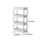 Contemporary Style Bookshelf Open Shelf Bookcase for Home Study Room Office