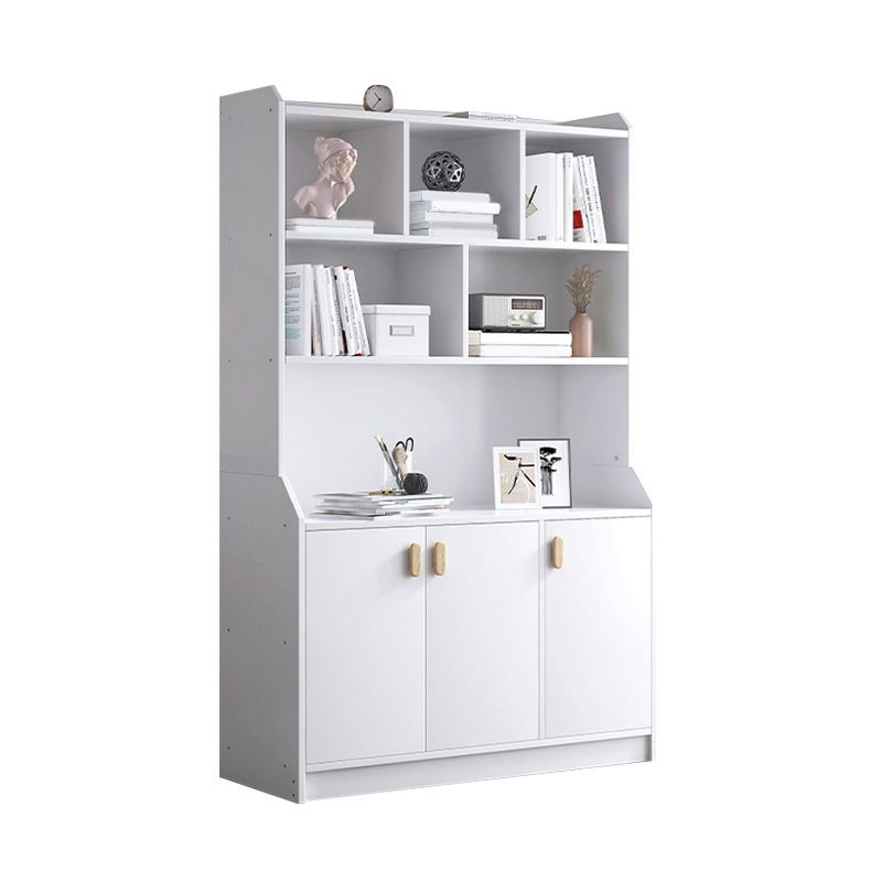 Armoire à accent moderne avec étagères et portes armoires résistantes à l'eau