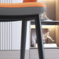 Metal Modern Style Side Chair Open Back Dining Side Chair Set