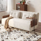 Modern Cushion Back Futon Sofa Bed Pillow Included Sleeper Sofa