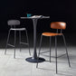 Nordic Style Leather Seat Backrest Bar Chair Front Desk High Chair Clearhalo 'Bar Furniture' 'Bar Stools' 'bar_stools' 'furn' 'furn_bar_stools' 'Furniture' 'Kitchen & Dining Furniture' 1200x1200_b0419ac3-477b-4f0c-b561-de1fc6e7136b