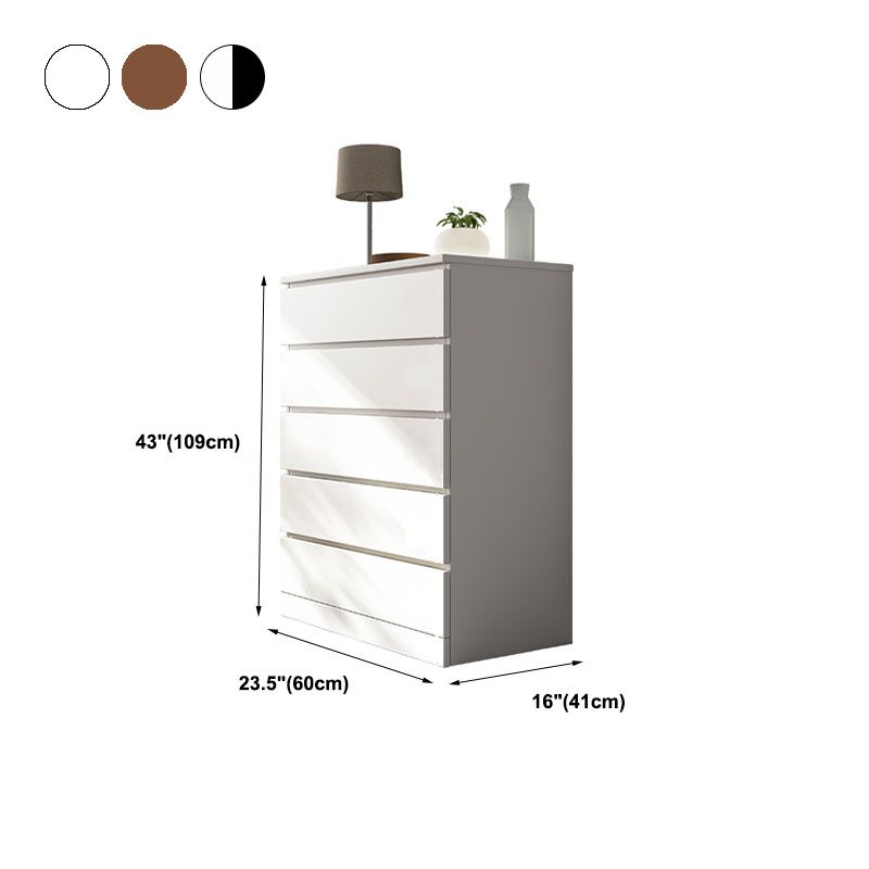 Comò verticale contemporaneo in legno, per camera da letto, per biancheria intima, con cassetto