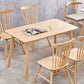 Simplicity Style Solid Wood Dining Table Rectangle and Square Dining Table with 4 Legs Base Clearhalo ' dining_table' 'Dining Tables & Seating' 'Dining Tables' 'furn' 'furn_dining_table' 'Furniture' 'furniture_dining_table' 'Kitchen & Dining Furniture' 'kitchen&dining_furn' 'kitchen' 'kitchen_dining_table' 1200x1200_b0450a8e-3063-419d-8cc0-a52006acd994