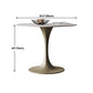 Round Tulip Base Dinette Table Traditional Luxury Dining Room Table for Home Clearhalo ' dining_table' 'Dining Tables & Seating' 'Dining Tables' 'furn' 'furn_dining_table' 'Furniture' 'furniture_dining_table' 'Kitchen & Dining Furniture' 'kitchen&dining_furn' 'kitchen' 'kitchen_dining_table' 1200x1200_b046db2e-68ad-4d4e-916e-97b4da19a626