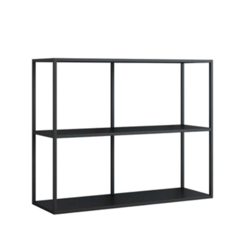 Open Rectangular Bookcase Industrial Metal Shelf for Study Room Clearhalo 'Bookcases' 'furn' 'furn_bookcases' 'Furniture' 'furniture_bookcases' 'kitchen' 'kitchen_bookcases' 'Living Room Furniture' 'Office Furniture' 1200x1200_b04ac792-998e-4a2b-ada1-9ec3657b90b1