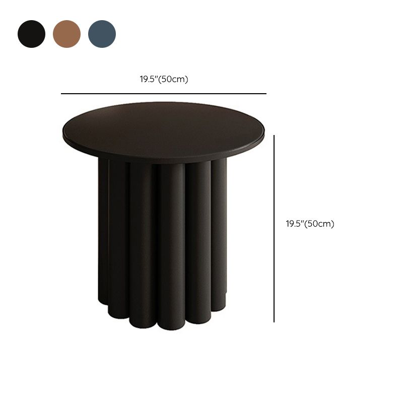 Contemporary Coffee Table Pedestal Solid Wood Round Cocktail Table Clearhalo 'Coffee & Accent Tables' 'Coffee Tables' 'coffee_tables' 'furn' 'furn_coffee_tables' 'Furniture' 'Living Room Furniture' 1200x1200_b04b1616-28cc-43bc-b979-72f518ee72c0