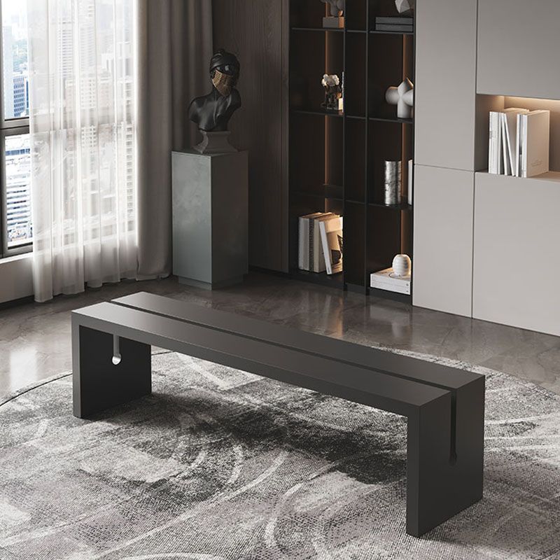 13.65" W Bedroom Bench Modern Style Solid Wood Seating Bench Clearhalo 'Benches' 'Chairs & Seating' 'furn' 'furn_benches' 'Furniture' 'Living Room Furniture' 1200x1200_b04bbd6f-545b-467c-86e2-6ae61315392d