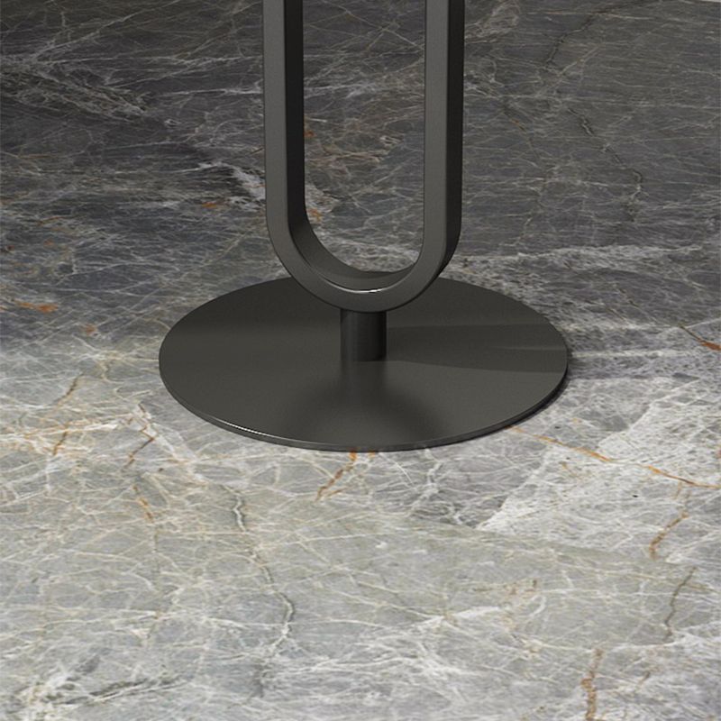 Tavolino rotondo in metallo in metallo in metallo in metallo moderno
