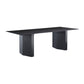 Metal Traditional Luxury Rectangle Table Black Sintered Stone Top Table for Dining Room Clearhalo ' dining_table' 'Dining Tables & Seating' 'Dining Tables' 'furn' 'furn_dining_table' 'Furniture' 'furniture_dining_table' 'Kitchen & Dining Furniture' 'kitchen&dining_furn' 'kitchen' 'kitchen_dining_table' 1200x1200_b04e38f7-956e-4c79-9576-fdfe7fe0e7e9