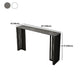 Rectangle Stone Bar Table Contemporary Bar Table with Double Pedestal Base Clearhalo 'Bar Furniture' 'Bar Tables' 'bar_tables' 'furn' 'furn_bar_tables' 'Furniture' 'Kitchen & Dining Furniture' 1200x1200_b04f338e-d5d6-4968-8f8c-ed9be024865b