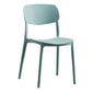 Plastic Dining Chair Open Back Dining Side Furniture in Matte Finish for Home Clearhalo 'Dining Chairs' 'Dining Tables & Seating' 'dining_chair' 'furn' 'furn_dining_chair' 'Furniture' 'Kitchen & Dining Furniture' 1200x1200_b0526cb0-729a-4d35-a6cd-7b32839808f8