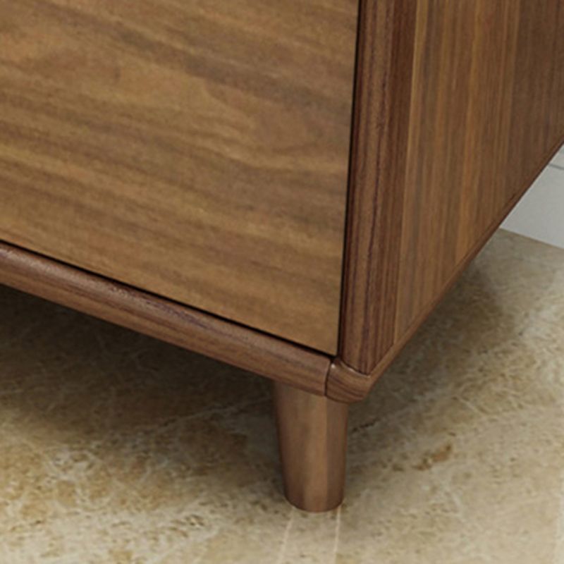 Industriële houten accentkastbar trekt rechte benen kast