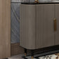 Sala da pranzo a buffet in stile glam 35,4 "H 4 porte buffet server