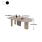 Free Form Sintered Stone Table for Restaurant Modern Indoor White Table with 3 Legs Clearhalo ' dining_table' 'Dining Tables & Seating' 'Dining Tables' 'furn' 'furn_dining_table' 'Furniture' 'furniture_dining_table' 'Kitchen & Dining Furniture' 'kitchen&dining_furn' 'kitchen' 'kitchen_dining_table' 1200x1200_b05924ac-e57f-43c1-b521-745cfad4d43f