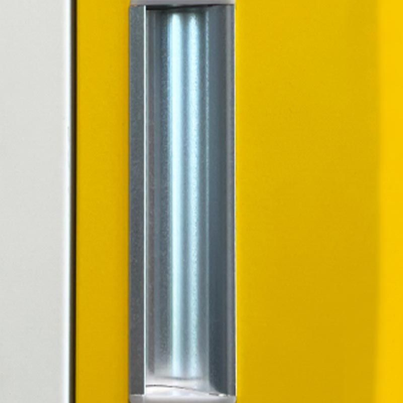 Kleiderschrank des zeitgenössischen Stils Metal Home Garderobe Closet mit Schloss