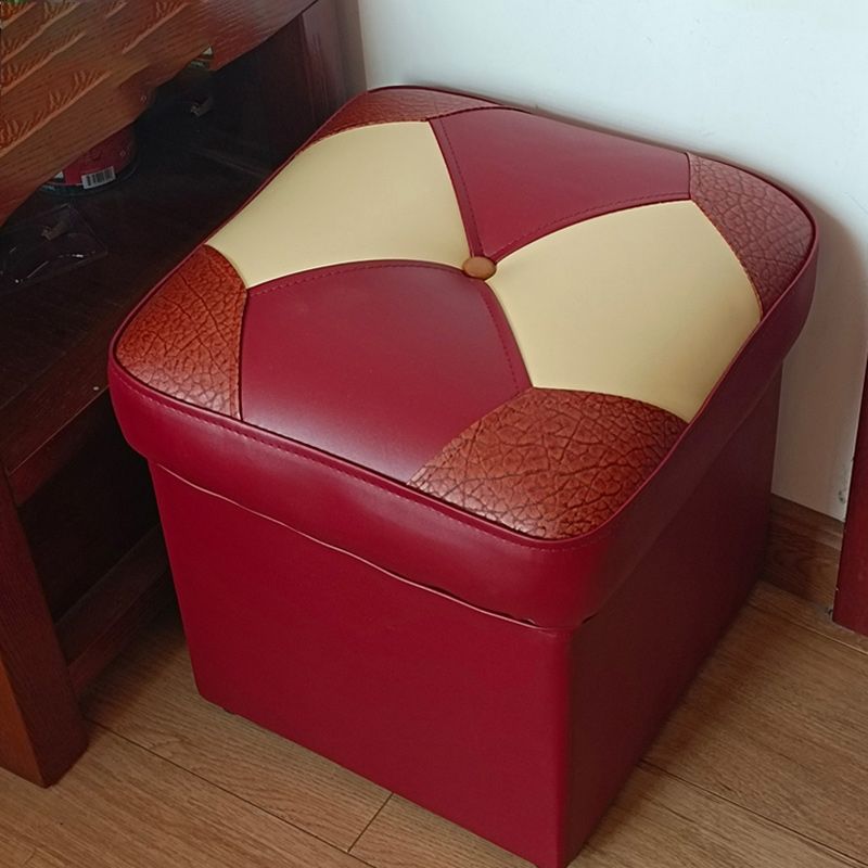 Black Water Resistant Pouf Color Piece Square Pouf for Home Decor Clearhalo 'furn' 'furn_ottomans_poufs' 'Furniture' 'Living Room Furniture' 'Ottomans & Poufs' 'ottomans_poufs' 1200x1200_b05aada0-acf1-44b3-8f53-39f4f6f3514a