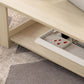 Rectangular Coffee Table Scandinavian Wood Four Legs Coffee Cocktail Table Clearhalo 'Coffee & Accent Tables' 'Coffee Tables' 'coffee_tables' 'furn' 'furn_coffee_tables' 'Furniture' 'Living Room Furniture' 1200x1200_b05b6874-db96-46cb-9f02-02feda96cbc0
