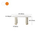 Minimalist Oval Shape White Dining Table Standard Sintered Stone Dining Table for Kitchen Clearhalo ' dining_table' 'Dining Tables & Seating' 'Dining Tables' 'furn' 'furn_dining_table' 'Furniture' 'furniture_dining_table' 'Kitchen & Dining Furniture' 'kitchen&dining_furn' 'kitchen' 'kitchen_dining_table' 1200x1200_b05cd530-e5da-4d86-84ab-2346ea396fdc