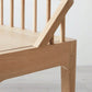 Modern Backrest Seating Bench Solid Wood Rectangle Bench for Entryway