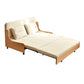 Scandinavian Solid Wood Removable Futon Sleeper Sofa Pillow Included Clearhalo 'furn' 'furn_futons' 'Furniture' 'Futons & Daybeds' 'Futons' 'Living Room Furniture' 1200x1200_b061291f-0bbd-4077-b8cc-52886f5529da
