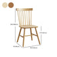 Silla lateral de estilo contemporáneo Silla de comedor de madera para comedor para comedor