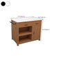 Contemporary Stationary Kitchen Island Set Sintered Stone Kitchen Island Set