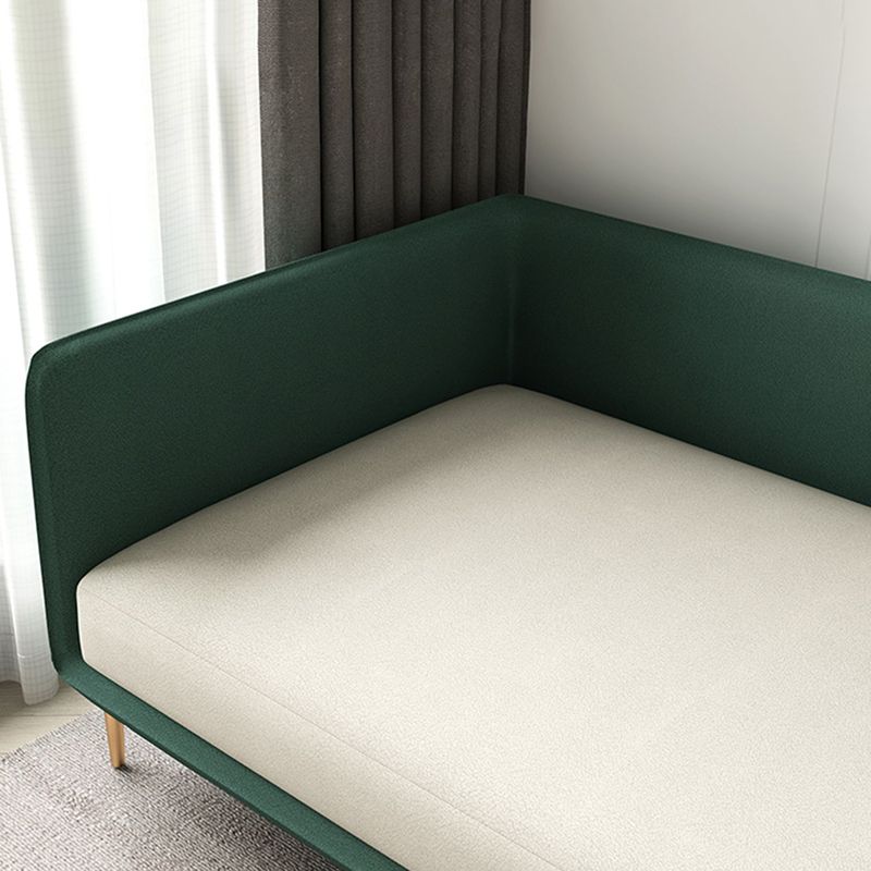 Nordic Style Faux Leather Chaise Square Arms Chaise in Solid Color Clearhalo 'Chairs & Seating' 'Chaise Lounge' 'chaise_lounge' 'furn' 'furn_chaise_lounge' 'Furniture' 'Living Room Furniture' 1200x1200_b0652fe3-86d6-4152-b0e6-870922059b30
