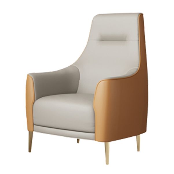 Sedia a sdraio posteriore fisso sedia laterale resistente all'acqua con gambe con tono d'oro