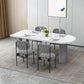 Modern 1/2/5/6 Pieces Dining Set Solid Wood Dining Table Set for Restaurant Clearhalo 'Dining Room Sets' 'Dining Tables & Seating' 'dining_room_set' 'furn' 'furn_dining_room_set' 'Furniture' 'furniture_dining_room_set' 'Kitchen & Dining Furniture' 'kitchen&dining_furn' 'kitchen' 1200x1200_b06e3a66-916f-44bb-aae6-ab76973fb73a