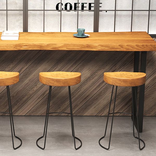 Industrial Pub Dining Set Rectangular 1/5 Pieces Counter Height Set Clearhalo 'Bar Furniture' 'furn' 'furn_home_bar_bar_sets' 'Furniture' 'Home Bars & Bar Sets' 'home_bar_bar_sets' 'Kitchen & Dining Furniture' 1200x1200_b0716a74-3830-4066-8430-b9827064cb7e