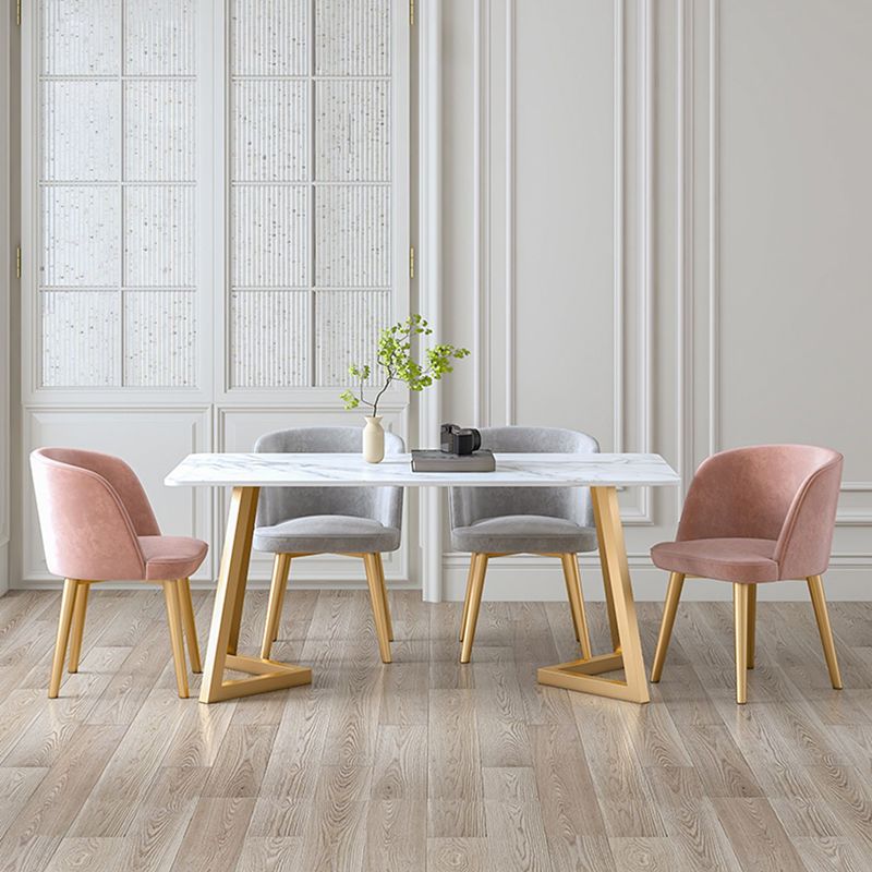 Table à manger de luxe traditionnelle Table du site de salle à manger en pierre pour la maison