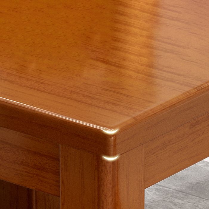 Industrial Style Dining Site Table Square Rubberwood Solid Wood Furniture Clearhalo ' dining_table' 'Dining Tables & Seating' 'Dining Tables' 'furn' 'furn_dining_table' 'Furniture' 'furniture_dining_table' 'Kitchen & Dining Furniture' 'kitchen&dining_furn' 'kitchen' 'kitchen_dining_table' 1200x1200_b074d01b-2257-4490-b343-0f97f5798811