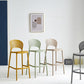 Nordic Plastic Stackable Counter Stools Macron Colorful Indoor Bar Stool with Plastic Seat Clearhalo 'Bar Furniture' 'Bar Stools' 'bar_stools' 'furn' 'furn_bar_stools' 'furniture_bar_stools' 'Kitchen & Dining Furniture' 'kitchen&dining_furn' 'kitchen' 'kitchen_furn' Furniture' 1200x1200_b0763428-84ea-4eb4-a62d-486bb3efdc1f
