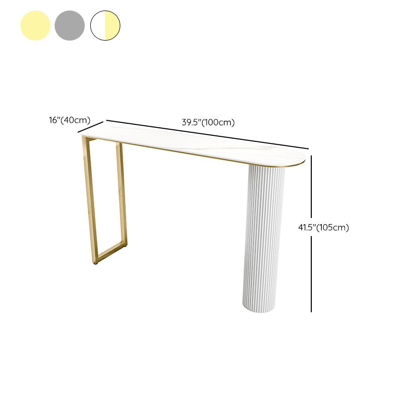 Modern 1/2/5 Pieces Bar Table Set Stone Counter Table with High Stools for Cafe Clearhalo 'Bar Furniture' 'furn' 'furn_home_bar_bar_sets' 'Furniture' 'Home Bars & Bar Sets' 'home_bar_bar_sets' 'Kitchen & Dining Furniture' 1200x1200_b0814432-db08-469f-ac6a-93d9acc412ea