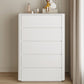 Coffre de rangement de 15,6 pouces de largeur, commode de rangement moderne en bois manufacturé