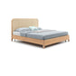 Wicker & Rattan Standard Bed Tropical Bed Frame With Custom Gold Legs Clearhalo 'Bedroom Furniture' 'Beds' 'furn' 'furn_beds' 'Furniture' 1200x1200_b0833197-34a6-4761-84c9-918f133c69e3