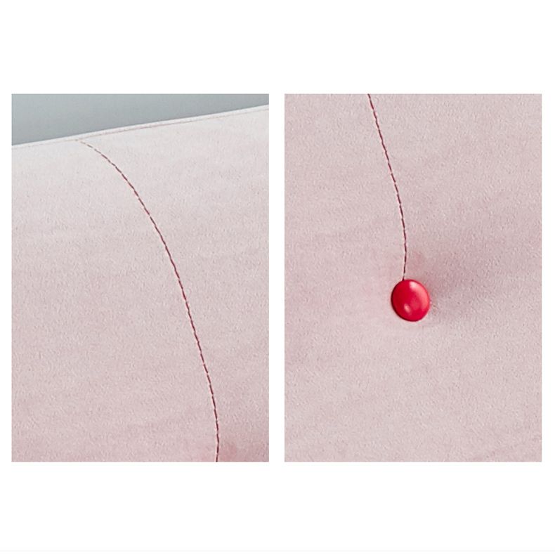 Contemporaneo 34.25 "H divano braccio quadrato in velluto a colore solido per soggiorno